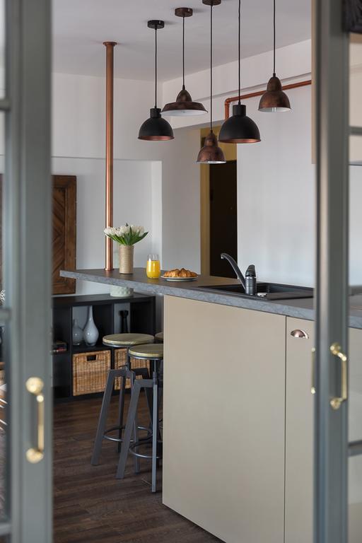 Bohemian Old Town Boutique Apartment บูคาเรสต์ ภายนอก รูปภาพ